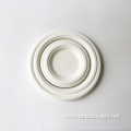 Disposable bagasse 6'' round plate